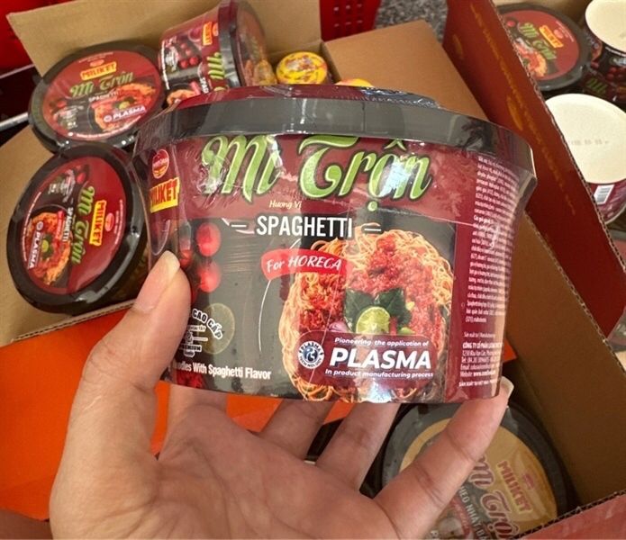 GR.NO-Mì. Spaghetti Instant Mixed Noodles Miliket 90g (12)