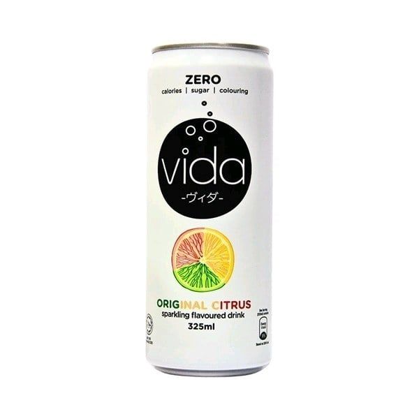 BW.S-Nước ngọt. Sparkling Drink Orange Lemon Flavor Vida 325ml ecp