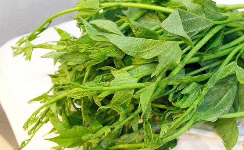 VE.V-Rau. Sweet Potato Leaves (Rau lang) -ĐN