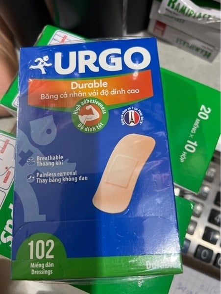 PU-Tiêu dùng. Adhesive Bandage Urgo (Băng keo cá nhân) ecp