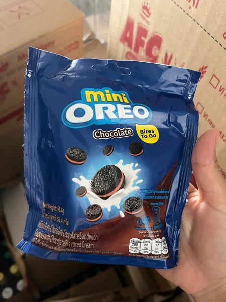 SN.PC-Bánh. Chocolate Flavor Mini Cookies Oreo 58.4g