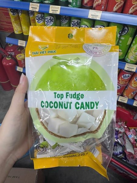 SN.CD-Kẹo. Coconut Candy Top Fudge 250g