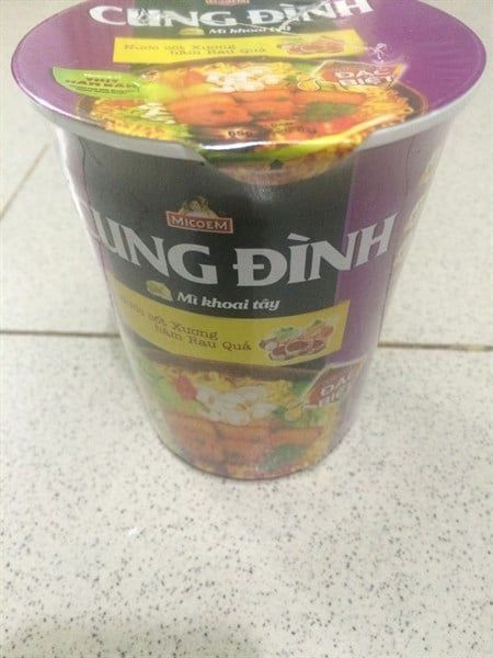 GR.NO-Mì. Stewed Meat With Mushroom Instant Cung Đình 65g (24)