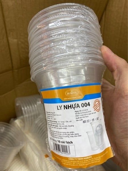 CU-Dụng cụ bếp. Plastic Cup 004 400ml 10pcs