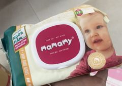 PU- Wet Wipes Mamamy 120PCS