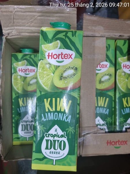 BW.J- Kiwi and Lemon Mixed Juice Hortex 1L ecp