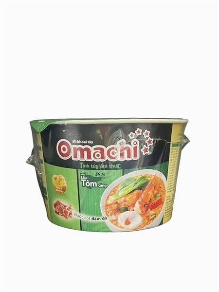 GR.NO- Nutritional Noodles with Prawn Hot Pot Flavor Omachi 92g