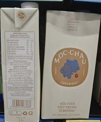 DA.M.F-Sữa. Less Sugar UHT Creamery Mộc Châu Milk 1L ecp