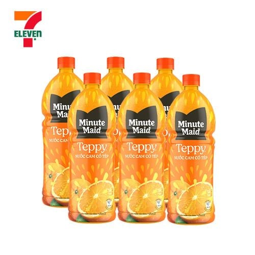 BW.S-Nước ngọt. Orange Juice Minute Maid Teppy 1L