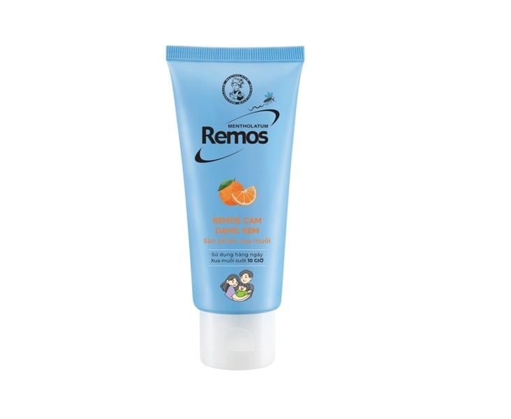 PU-Tiêu dùng. Mosquito Repellent Cream Orange Flavor Remos 70g