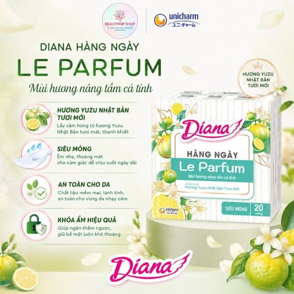 PU-Tiêu dùng. HN Le Parfum Yuzu Diana