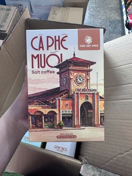 CF-Cà phê. Salt Coffee 192g (12Px16g)