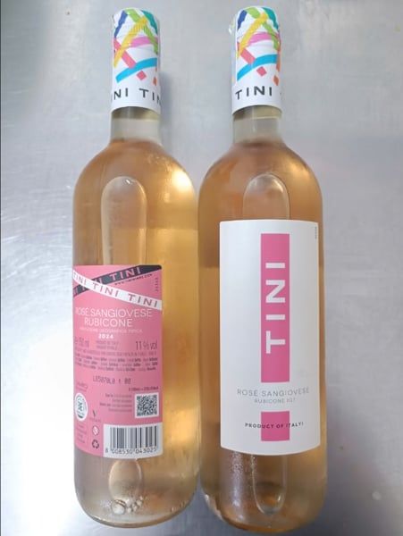 WI.W-Rượu. Rose Wine Tini Rosé Sangiovese Rubicone 750ml