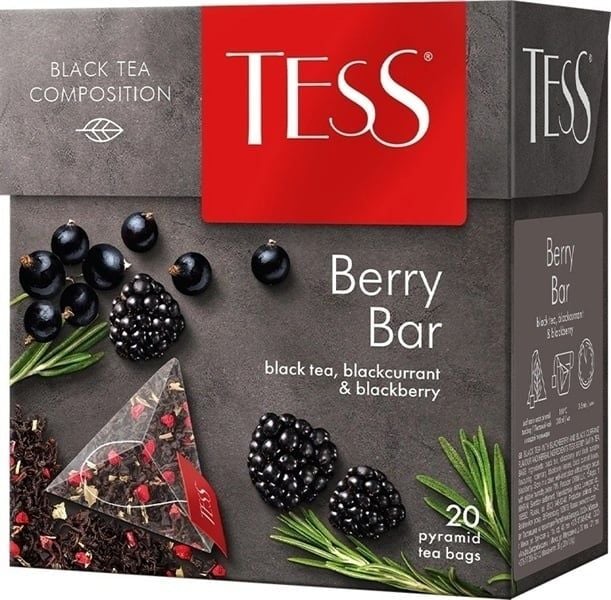 TE- Black Tea Berry Bar Tess 37.5g