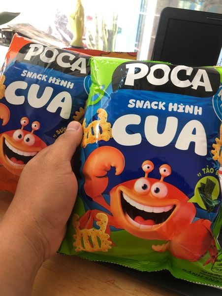 SN-Bánh. Crab Crackers Poca 30g