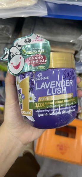 PU-Tiêu dùng. Lavender Sugar Body Scrub A Bonne 600g