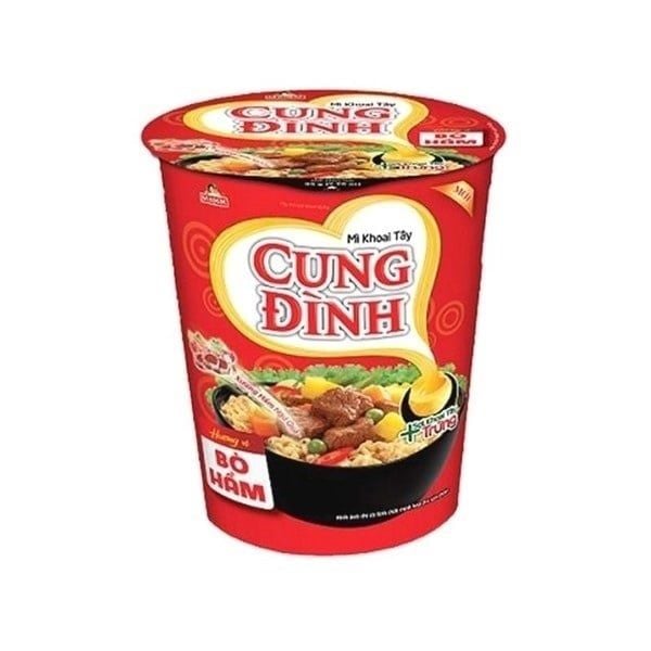 GR.NO-Mì. Potato Instant Noodles With Stewed Beef Flavor Cung Đình