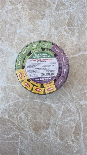 SN.PC- Round Mung Bean Cake With Fruit 210g