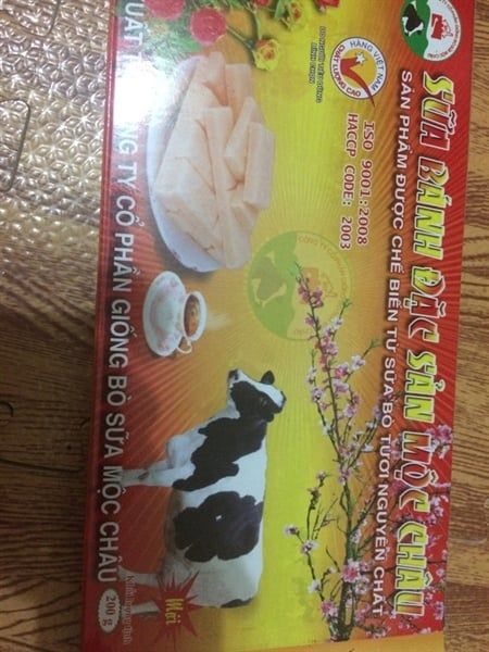 SN.PC- Milk Cake Mộc Châu 200g (HỘP VÀNG)