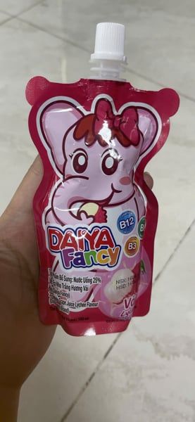 BW.J-Nước ép. Lychee White Grape Juice Drink Daiya Fancy 150ml