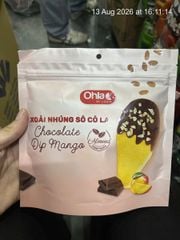 FRD-Trái cây sấy. Chocolate Dip Mango Ohla 100g