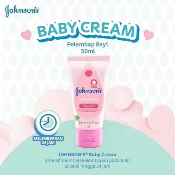 PU-Tiêu dùng. Baby Cream Face & Body Johnson's 50g