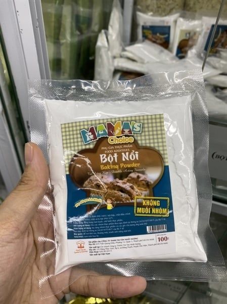 FL- Bột. Aluminum-Free Baking Powder Mama's Choice 100g