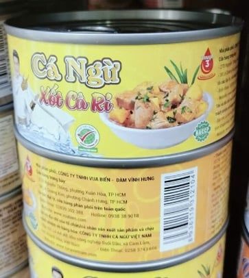 CA-Đồ hộp. Tuna In Curry Vua Biển 155g ecp