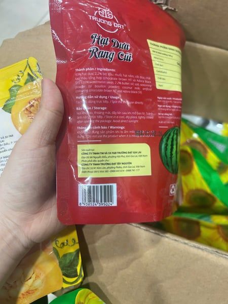 NU- Watermelon Seeds Truong Dat 250g