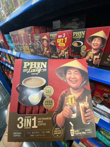 CF-Cà phê. Coffee Milk 3IN1 Phin Lady 204g