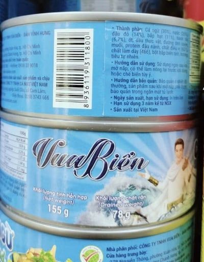 CA-Đồ hộp. Tuna Salad Vua Biển 155g ecp