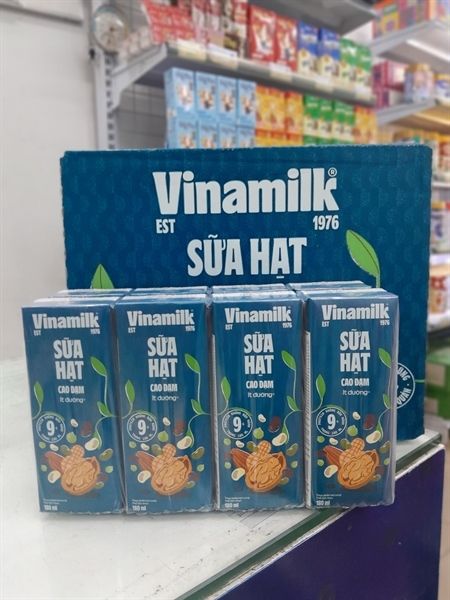 DA.M.N-Sữa. High-Protein Nut Milk Vinamilk 180ml