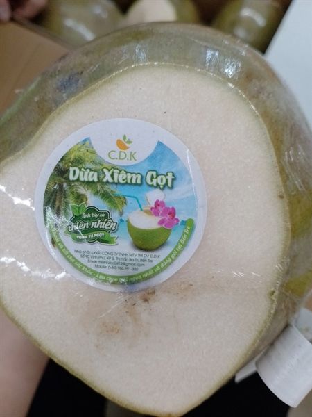 FR.L-Trái cây. Fresh Non La Coconut (Dừa xiêm nón lá)