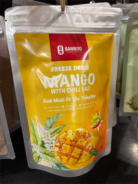 FRD- Freeze Dried Mango With Chili Salt Bamboo 45g