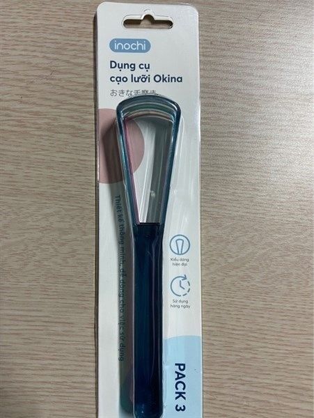 CU- Square-Shaped Okina Tongue Scraper Inochi