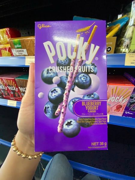 SN.PC-Bánh. Blueberry Yogurt Biscuit Sticks Pocky 38g