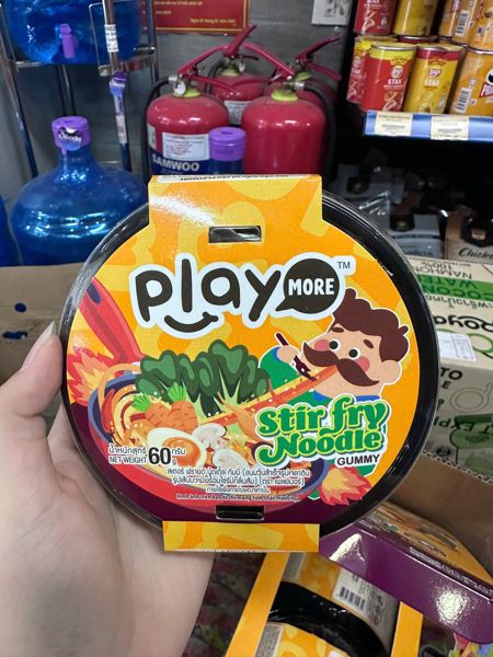 SN.CD-Kẹo. Stirfry Noodle Gummy Playmore 60g