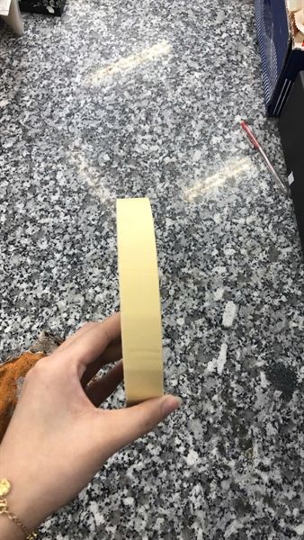 ST- Băng Keo Xốp Màu Vàng 2,5cm