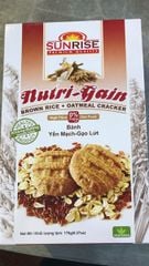 GR.G- Brown Rice Oatmeal Cracker Sunrise Nutri Grain 178g