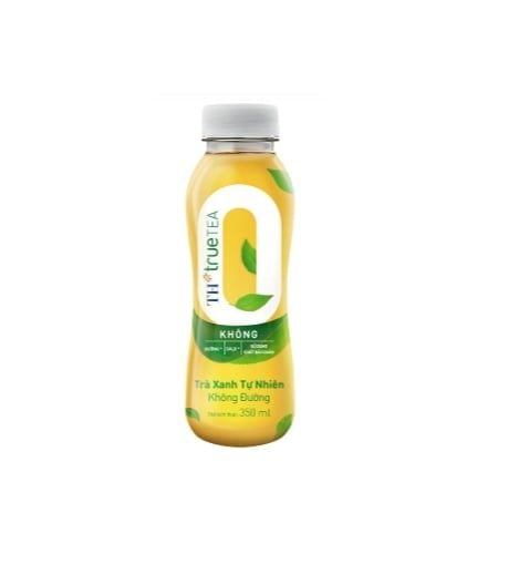 BW.S-Nước ngọt. Unsweetened Green Tea TH True 350ml