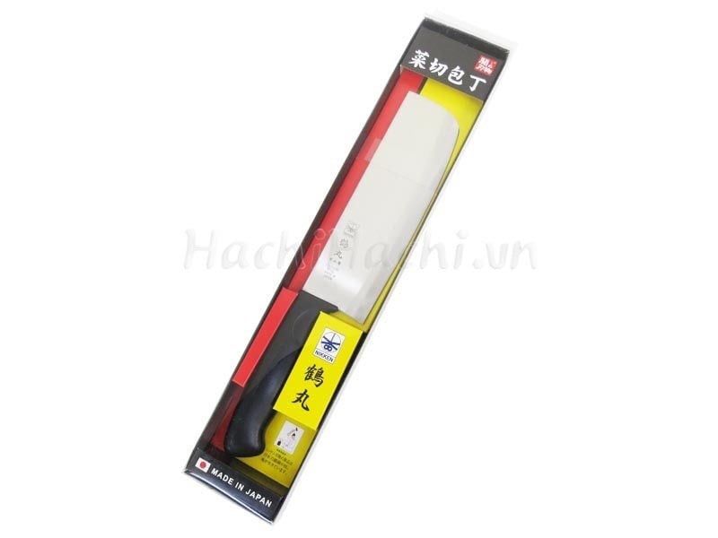 CU-Dụng cụ bếp. Square Tip Kitchen Knife Nikken Nakiri 28.5cm