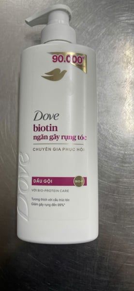 PU-Tiêu dùng. Biotin Strengthening Shampoo Dove 350g