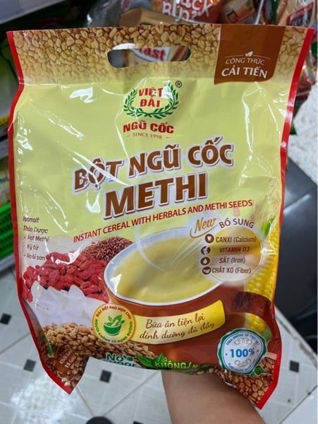 GR.G-Ngũ cốc. Cereal Powder Methi Viet Dai 600g