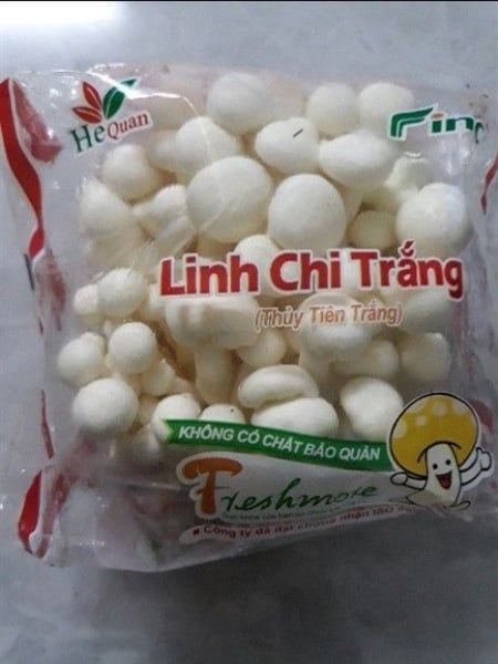 VE.M-Nấm. White Lingzhi Mushroom (Nấm linh chi trắng) 150g