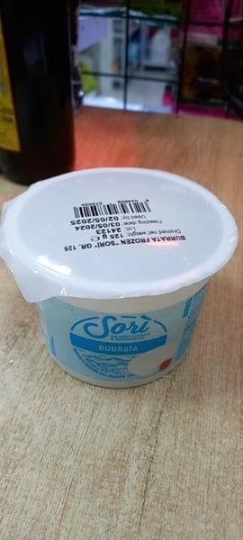 DA.C-Phô mai. Frozen Cheese Burrata 125g
