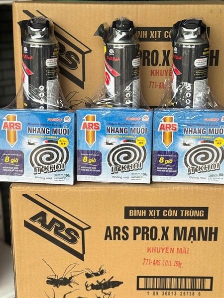 PU-Tiêu dùng. Odorless Mosquito Coil ARS 150g