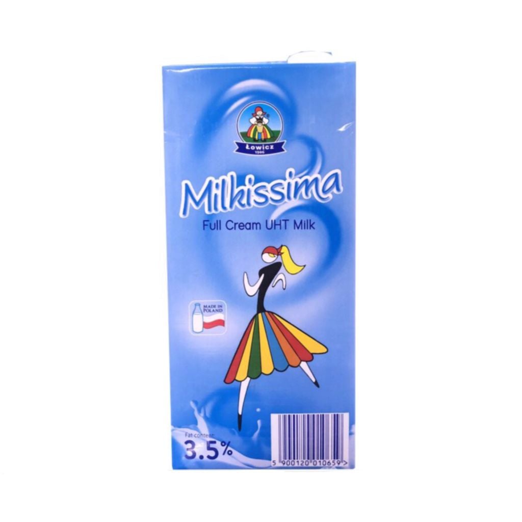 DA.M.F-Sữa. Full Cream Milk Milkissima 1L