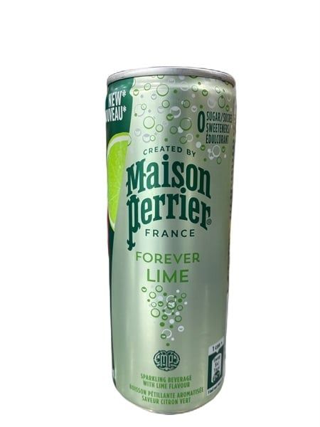 BW.S-Nước ngọt. Lime Sparkling Water Maison Perrier Forever 250ml