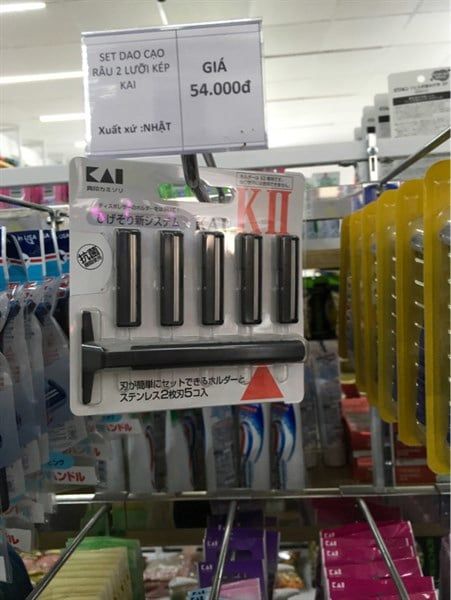 PU-Tiêu dùng. Twin Blade Razor KaiKai