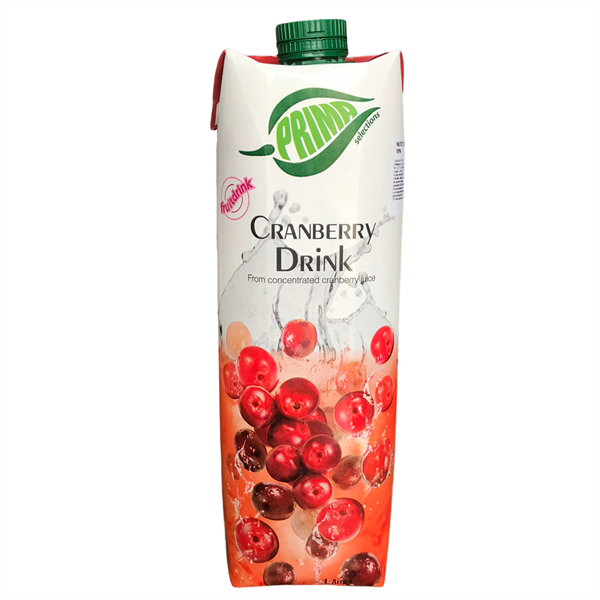 BW.J- Prima Cranberry Juice 16% 1L